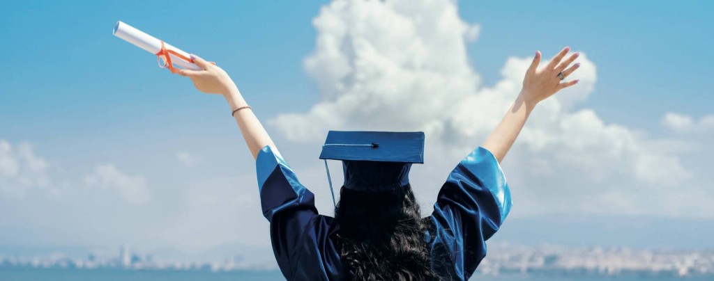 Proud graduate of world-renowned partner university